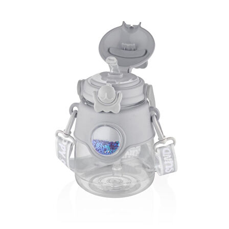 Vagonlife VGN6277 1250ml Pipetli Gri Matara