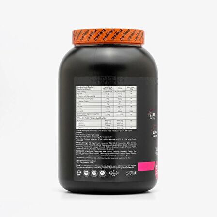 Serious Whey Protein Tozu 900g (30 Servis) - Çilek Aromalı