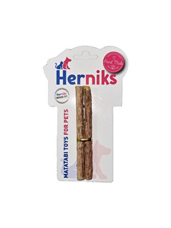 Herniks Yenilebilir Matatabi Çubuğu Jumbo 2'li 12cm