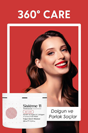 Sistéme 11 Yıpranmış Saçlar Için Intensive Repair Yoğun Bakım Maskesi 350 ml 8684091004202