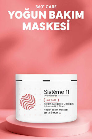 Sistéme 11 Yıpranmış Saçlar Için Intensive Repair Yoğun Bakım Maskesi 350 ml 8684091004202