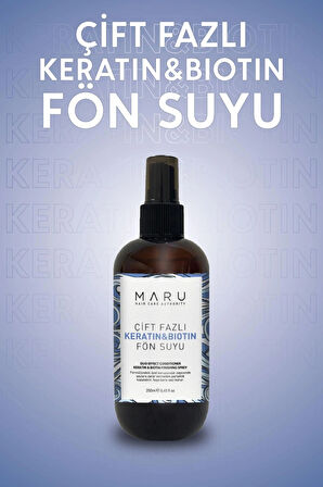 Maru Keratin&biotin Güçlendirici, Besleyici Ve Onarıcı Saç Bakım Spreyi 250 ml 8684091008156