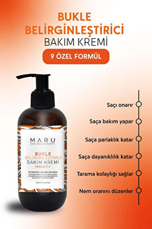 Maru Kıvırcık Ve Dalgalı Saçlar Için (BOUCLE) Bukle Belirginleştirici Bakım Kremi 250 ml 8684091008187