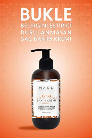 Maru Kıvırcık Ve Dalgalı Saçlar Için (BOUCLE) Bukle Belirginleştirici Bakım Kremi 250 ml 8684091008187