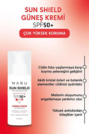 Maru Sun Shıeld Güneş Kremi 75 ml 8684091008408