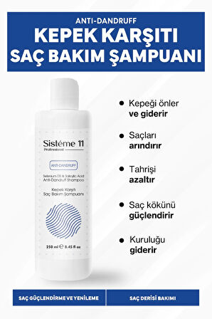 Sistéme 11 Sisteme 11 Kepek Şampuanı 250 ml 8684091008682