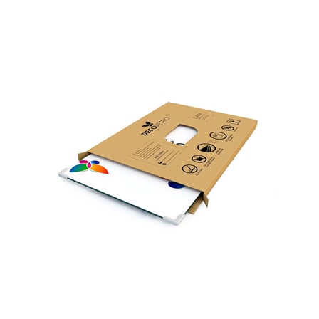 Decovetro Cam Kesme Tahtası ve Sunumluk Eski Ahşap Desenli 25x35 Cm