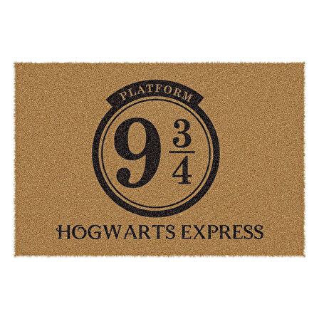 Decovetro Paspas Harry Potter Hogwarts Express Desenli Kapı Önü Paspası 40 x 60 cm