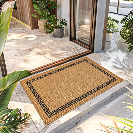 Decovetro Kapı Önü Halı Paspas Frame Desenli 40 x 60 Cm