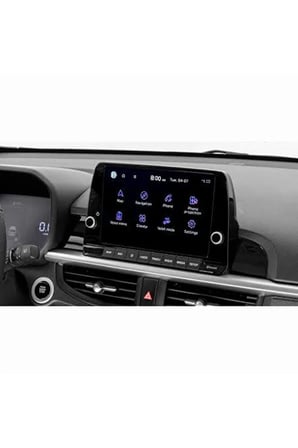 Kia Yeni Picanto 8 inç navigasyon uyumlu Nano Ekran Koruyucu 2024