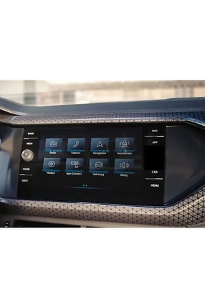 Volkswagen Makyajlı Taigo 8 Inç Tek Tuşlu Navigasyon Uyumlu Nano Ekran Koruyucu 2024 2025