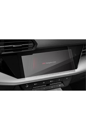 Audi A3 Navigasyon Dijital Gösterge Nano ve piano black uyumlu Tpu Koruyucu 7 li set 2021 2023