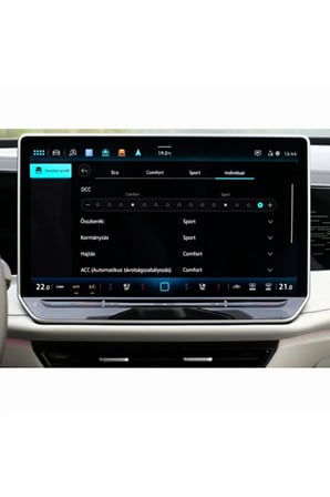 Volkswagen Yeni Passat 12.9 inç Navigasyon uyumlu Nano Ekran Koruyucu 2024