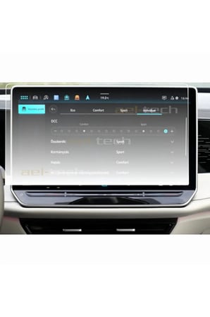 Volkswagen Yeni Passat 12.9 inç Navigasyon uyumlu Nano Ekran Koruyucu 2024