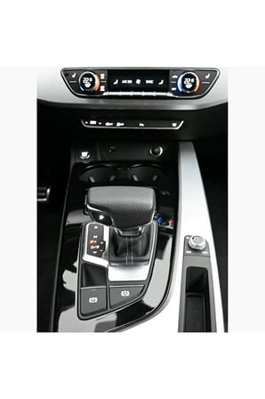 Audi A5 Vites Etrafı Piano Black Konsol Uyumlu Tpu Koruyucu 2020 2023