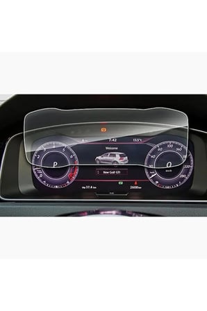 Volkswagen Golf 7.5 Dijital Gösterge uyumlu Nano Ekran Koruyucu 2017 2019
