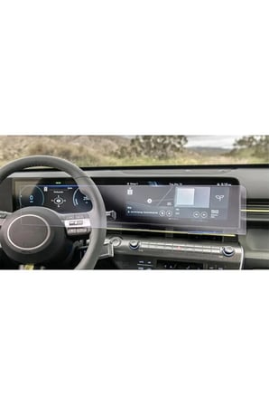 Hyundai Yeni Kona 12.3 inç Dijital Gösterge ve Navigasyon uyumlu Nano Ekran Koruyucu 2023