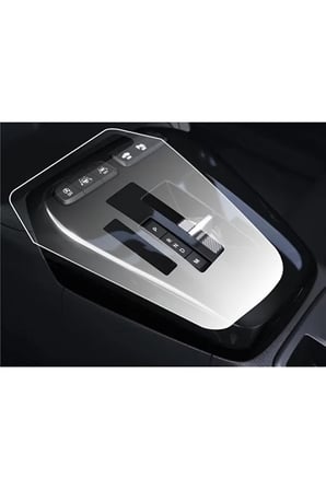 Opel Corsa Tuşlu Vites Etrafı uyumlu Piano Black PPF Koruyucu 2022 2023