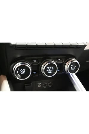 Renault Clio 5 Dijital klima gösterge uyumlu Nano Ekran Koruyucu 3 lü set