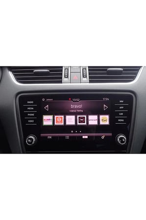 Skoda Octavia Style 8 inç Navigasyon uyumlu Nano Ekran Koruyucu 2017 2019