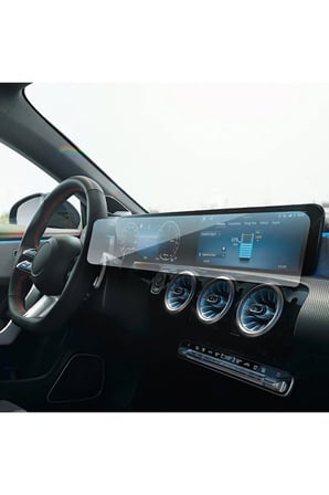 Mercedes CLA 10.25 inç Navigasyon ve Gösterge Uyumlu 9H Nano Ekran Koruyucu 2019 2025