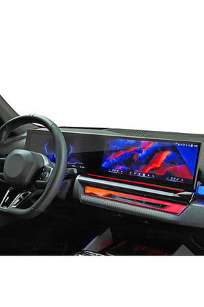 BMW 5 Serisi Dijital Gösterge Ve Navigasyon Uyumlu Nano Ekran Koruyucu 2024 2025