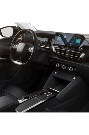 Citroen C4 Suv, C4 X, 2021-2025 Uyumlu Dijital Gösterge, Navigasyon Ve Orta Konsol Koruyucu 3'lü Set