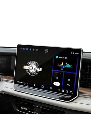 Volkswagen Tayron 2025 Uyumlu 15 İnç Discover Pro Max Navigasyon 9H Nano Ekran Koruyucu