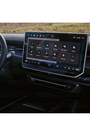 Volkswagen ID 7 uyumlu 15 inç Navigasyon 9H Nano Ekran Koruyucu 2025-2026