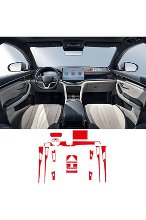 BYD Seal Udm  Uyumlu 15.6" Navigasyon,Dijital Gösterge,Piano Black koruyucu 2024-2026