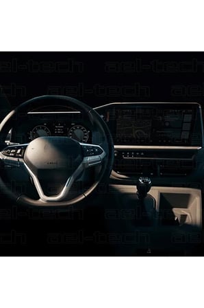 Volkswagen Transporter Yeni Navigasyon Ve Dijital Gösterge 9h Nano Koruyucu 2’li Set