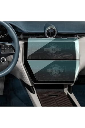 Maserati GranCabrio Folgore 12,3 İnç Navigasyon 8,8 inç Alt Ekran 9H Nano Ekran Koruyucu 2li Set