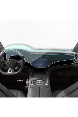 Mercedes Eqs Maybach Uyumlu Navigasyon Ve Dijital Gösterge 9h Nano Ekran Koruyucu