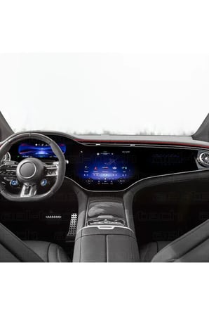 Mercedes Eqs Maybach Uyumlu Navigasyon Ve Dijital Gösterge 9h Nano Ekran Koruyucu