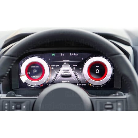 Nissan Qashqai 2024-2025 Uyumlu 12.3 Inç Dijital Gösterge 9h Nano Ekran Koruyucu