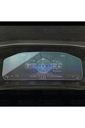 Volkswagen T-roc Uyumlu Dijital Gösterge 9H Nano Ekran Koruyucu 2024-2025