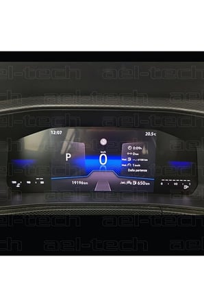 Volkswagen T-roc Uyumlu Dijital Gösterge 9H Nano Ekran Koruyucu 2024-2025