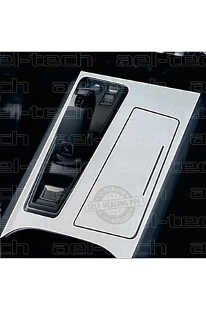 Peugeot 508 Piano Black Joystick Vites Orta Konsol Uyumlu TPU Koruyucu