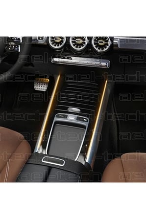 Mercedes CLA Seri Orta konsol uyumlu TPU Koruyucu