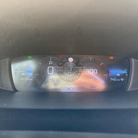 Peugeot 308 Dijital Gösterge 9H Nano Ekran Koruyucu 2025-2026
