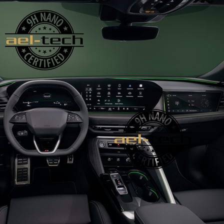 Audi Yeni Q5 Uyumlu Navigasyon ve Dijital Gösterge 9h Nano Koruyucu 2’li Set 2025-2026