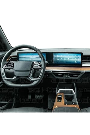 SsangYong Torres 2025 Uyumlu 12.3 inç Dijital Gösterge ve 12,3 İnç Navigasyon 9H Nano Ekran Koruyucu