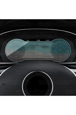 Volkswagen Passat Uyumlu Digital Gösterge Nano Ekran Koruyucu 2016/2019