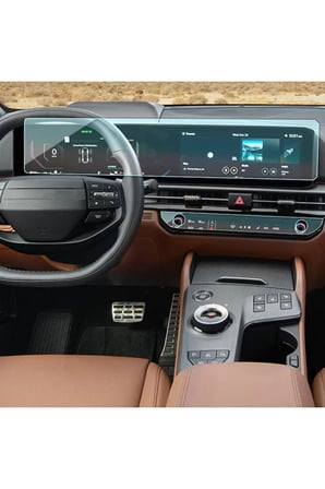 Kia Sportage Makyajlı 12.3 İnç Navigasyon ve Klima Uyumlu 9H Nano Ekran Koruyucu 2'li Set 2025