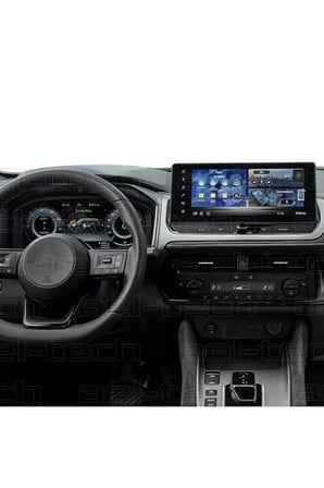 Nissan Qashqai Uyumlu Dijital Gösterge Ve Navigasyon 9h Nano Ekran Koruyucu 2'li Set 2024-2026