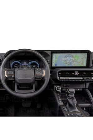 Toyota Land Cruiser Uyumlu Dijital Gösterge Ve Navigasyon 9h Nano Ekran Koruyucu 2 Li Set 2024-2026