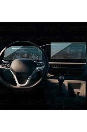 Volkswagen Caravelle Yeni Navigasyon Ve Dijital Gösterge 9h Nano Koruyucu 2’li Set