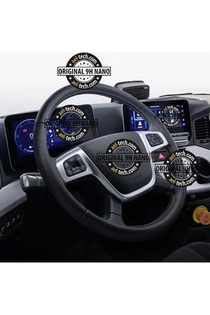 Mercedes Actros Uyumlu Dijital Gösterge ve Navigasyon 9H Nano Ekran Koruyucu 2’li Set 2025-2026