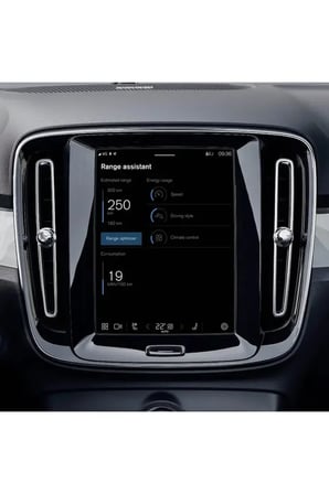 Volvo XC 60 8,7 inç Navigasyon uyumlu 9H Nano Ekran Koruyucu 2024-2025