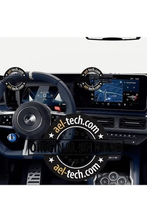 Alpine A290 Dijital Gösterge ve Navigasyon Uyumlu Nano Ekran Koruyucu 2 li Set 2025